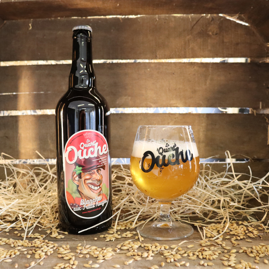 Bière Blanche aux fruits rouge - 75 cl
