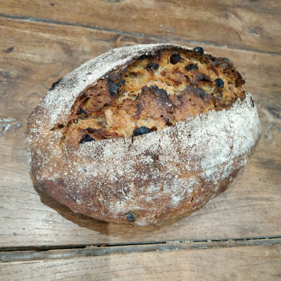 Pain aux noisettes et raisins - 800g