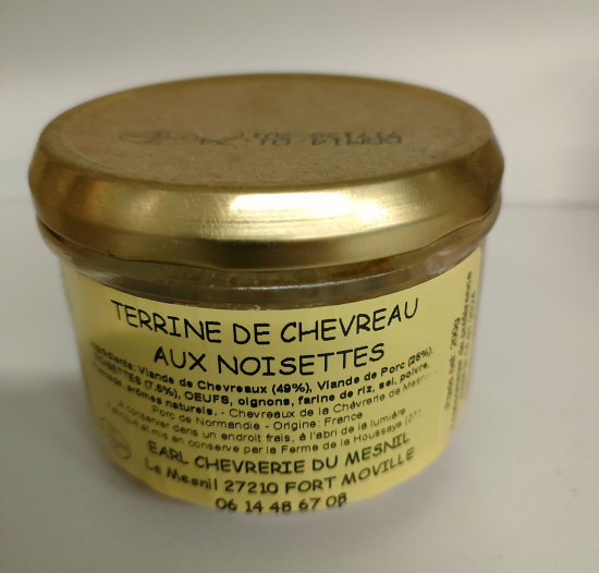 Terrine de Chevreau aux Noisettes